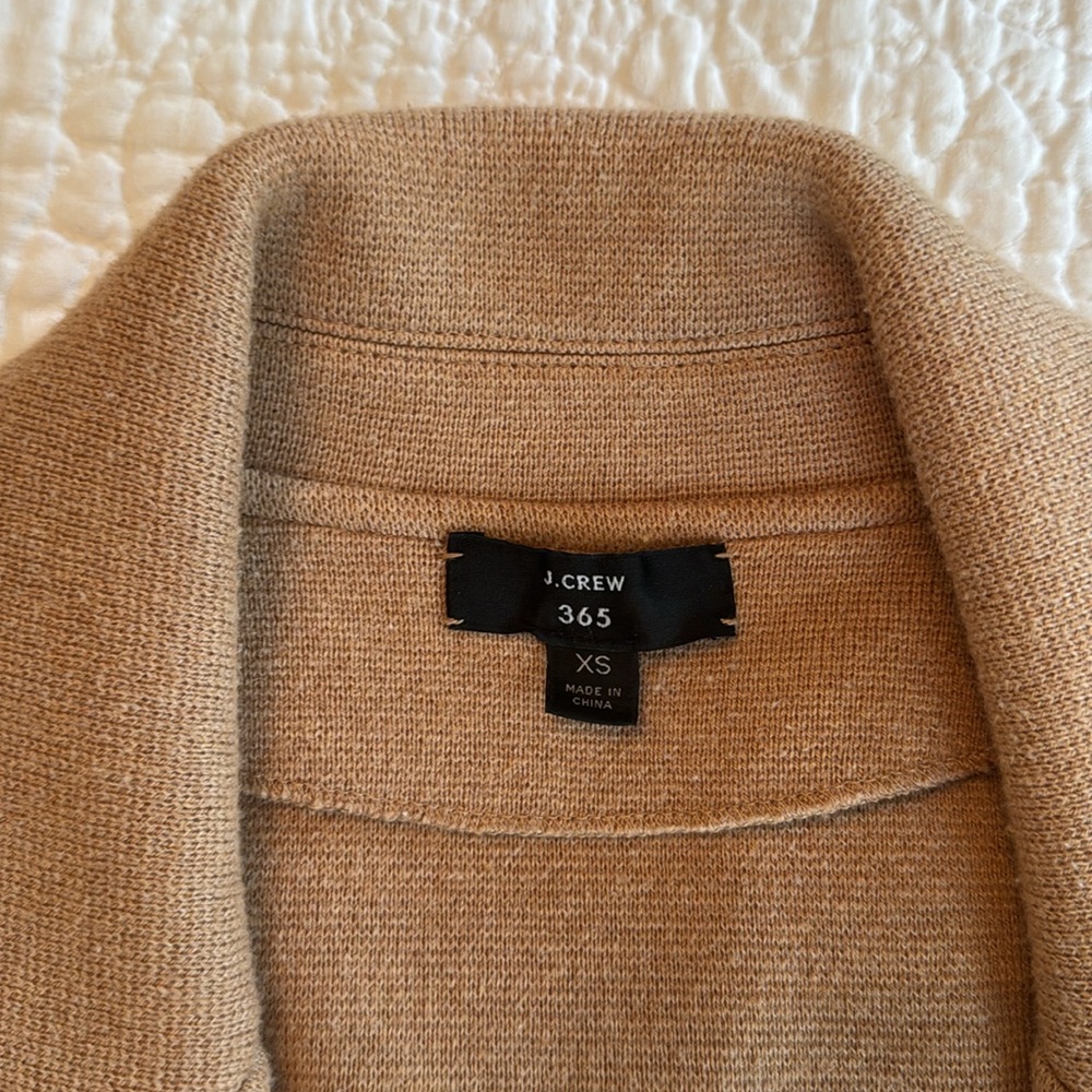 Jcrew Sophie Open Front Sweater Blazer - image 4